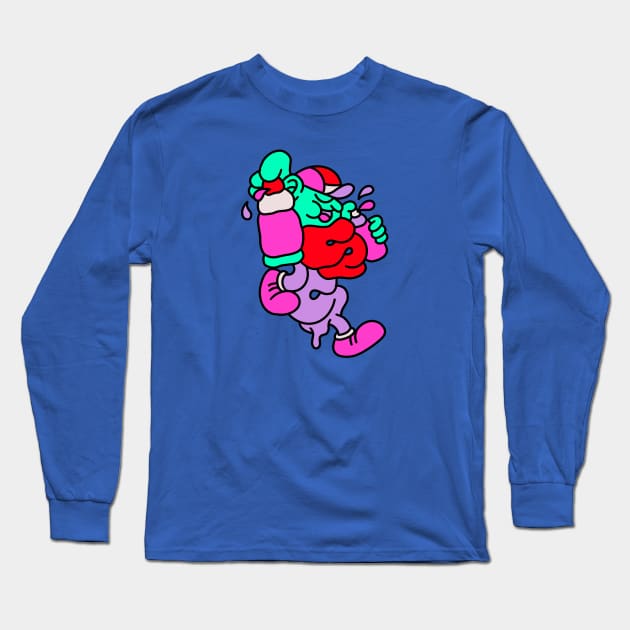 spray your spray can Long Sleeve T-Shirt by morbinhood